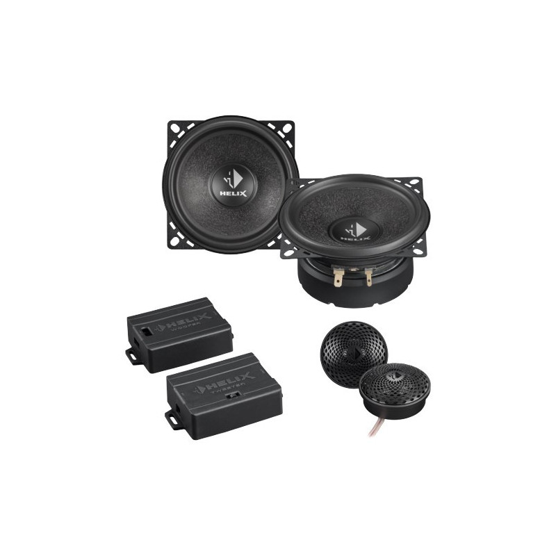 2-way Component System 4" Woofer with 1" Tweeter & Crossover