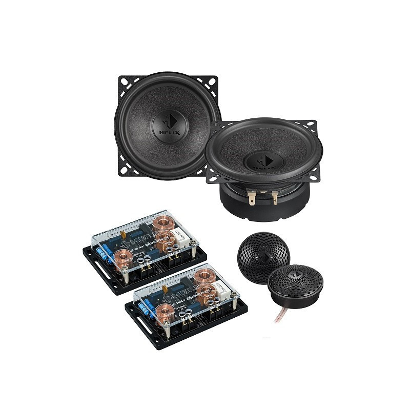 2-way Component System 4" Woofer with 1" Tweeter & crossover
