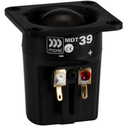 MDT 39 - Morel 28mm Compact Dome Classic Tweeter 8ohm - flan