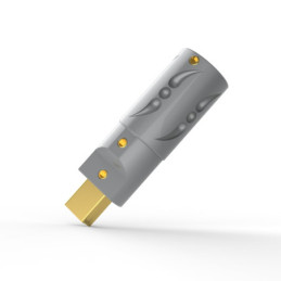 MN08 - Mini USB Connector Viborg Audio Brass Gold Plated 24k