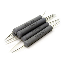 Resistore MOX 0.22ohm 10W 5% assiale